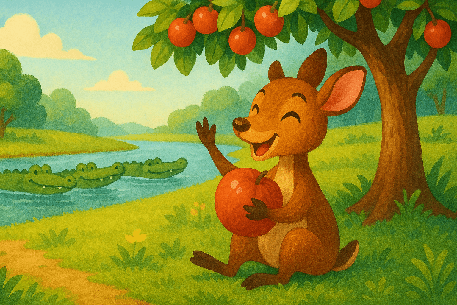 A clever little mousedeer (Si Kancil)