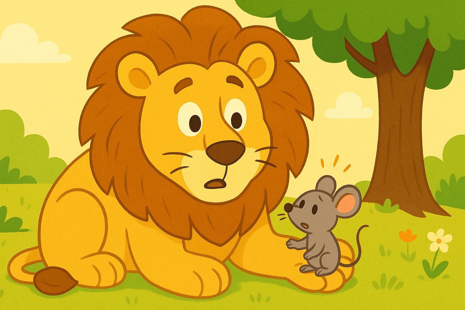 Singa dan Tikus